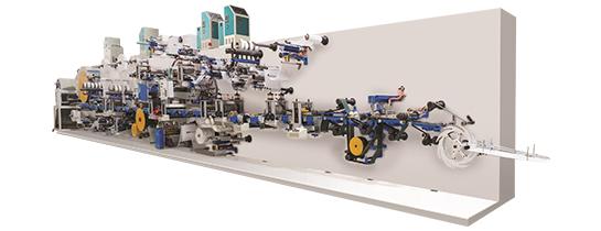 Ligne de production pour couches pour bébés RL-YNK-300